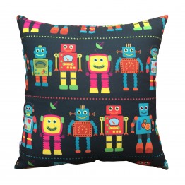 Black Robotic Cushion